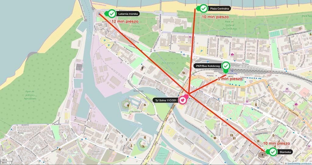 Apartamentyprzymorzu Solna 201 - W Centrum Blisko Morza Kołobrzeg Esterno foto